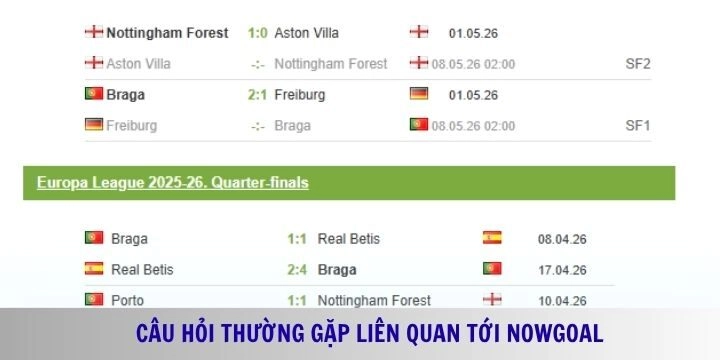 Băn khoăn liên quan đến website cá cược Nowgoal